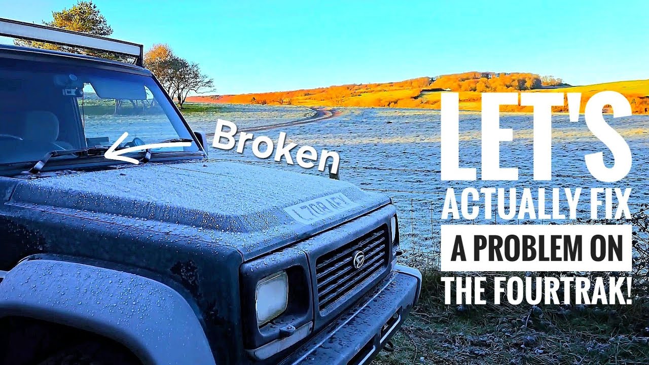 Fixing the broken universal joint on the Fourtrak... Myself!?