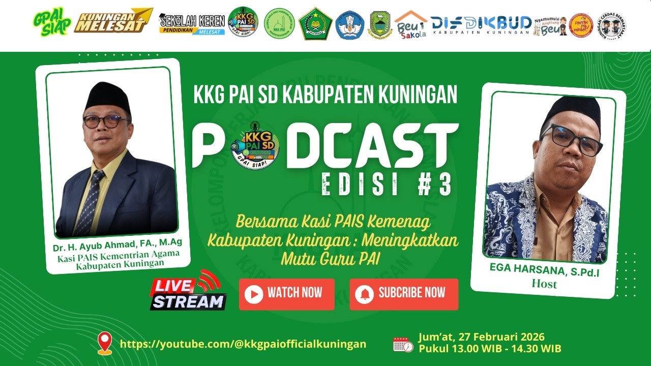 LIVE STREAMING PODCAST || EDISI #3 || MENINGKATKAN MUTU GURU PAI