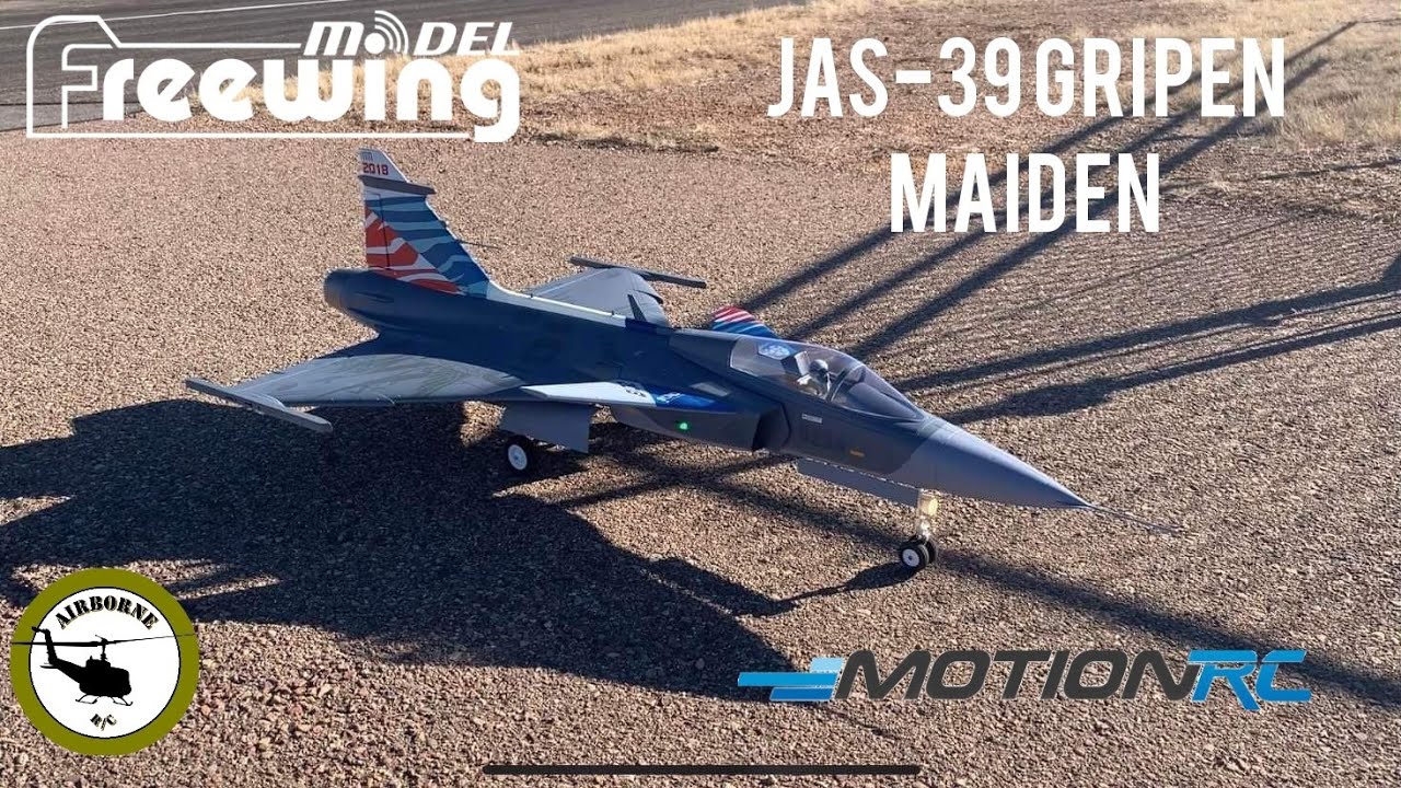 Freewing JAS-39 Gripen MAIDEN!! Plus Tips on CG, Rates and Gear!
