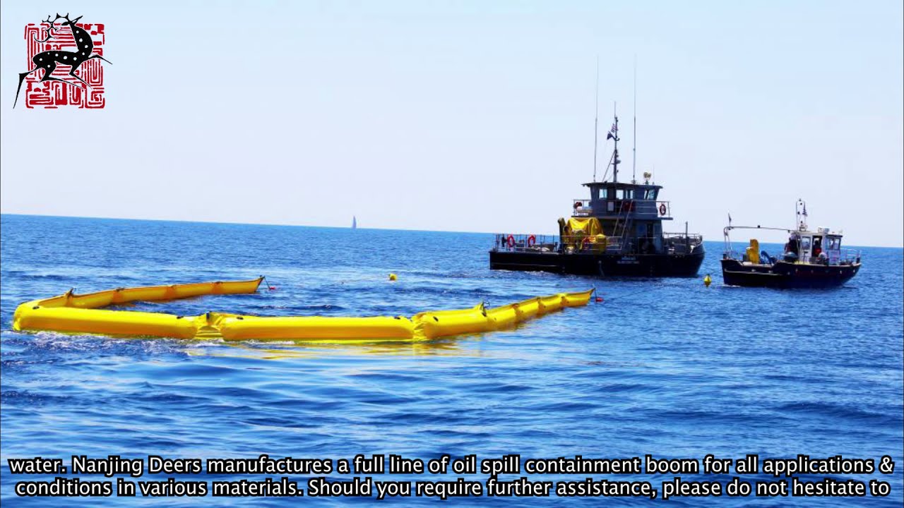 What are the applications of oil containment booms