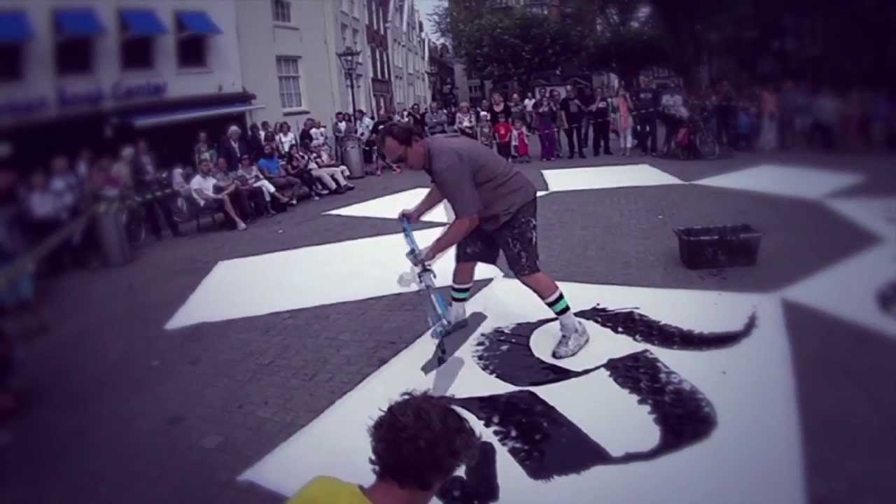 Niels Shoe Meulman - 'Unbeginning Amsterdam' Calligraffiti 2013