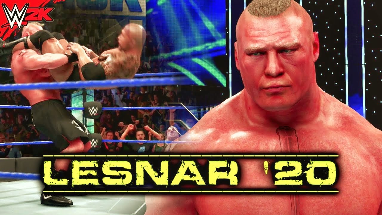 Brock Lesnar 2020 Updated Realistic Model | WWE 2K Game Mods