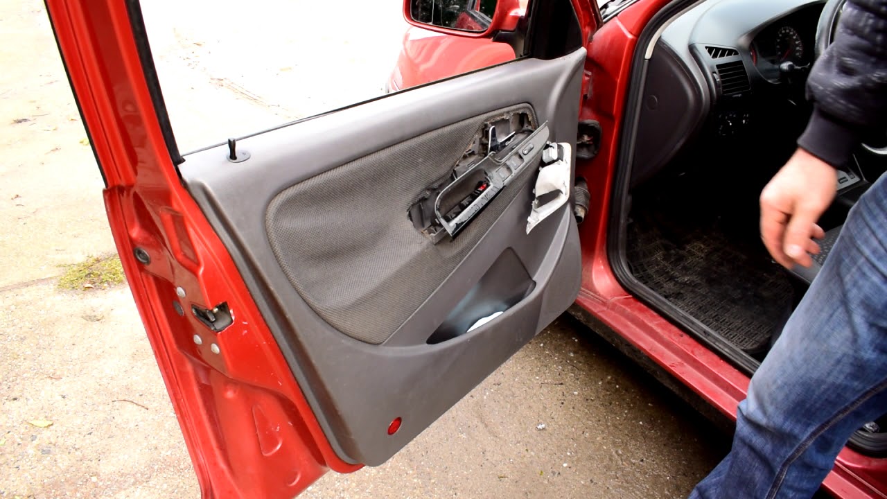 Seat Cordoba 👉 Demontaż Tapicerki Drzwi Przednich 🚗👨🏼‍🔧