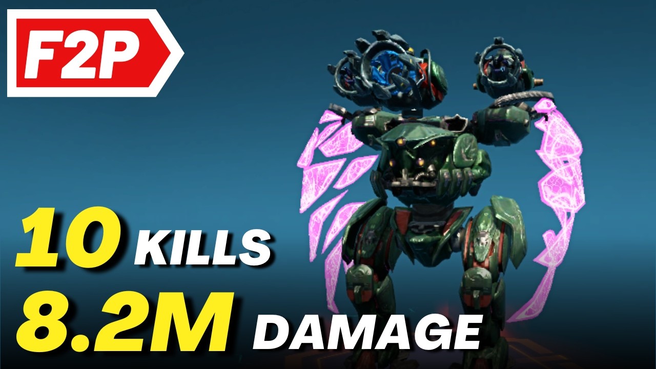 Using Free to Play in Champion League - War Robots Gameplay WR F2P