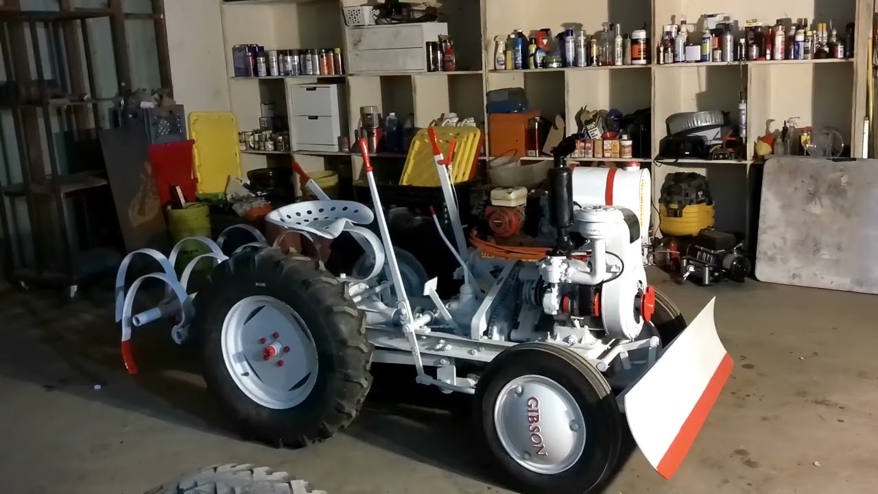 Gibson Garden Tractor Restoration   Part 17