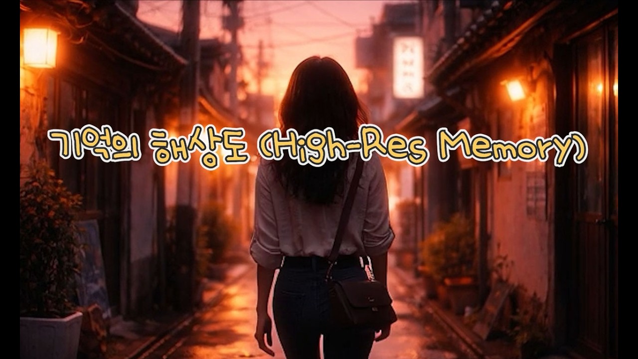 기억의 해상도 (High-Res Memory)  지난 시절 그 싯점은 더 또렷해 지고 있다.