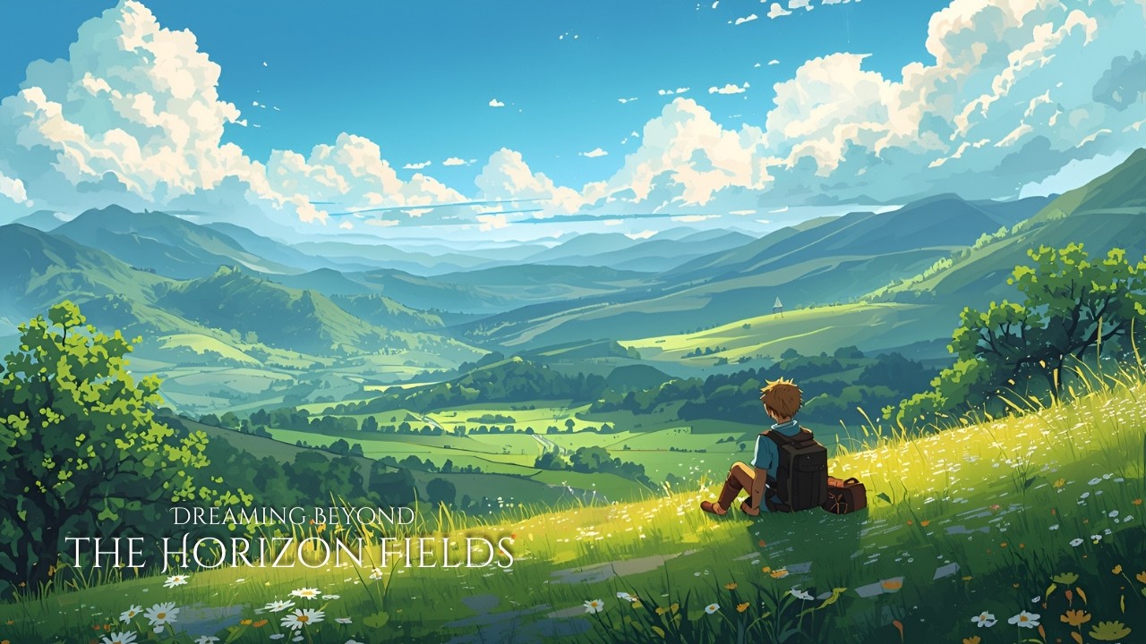 Dreaming Beyond the Horizon Fields 🌾 | Gentle Fantasy Soundscape