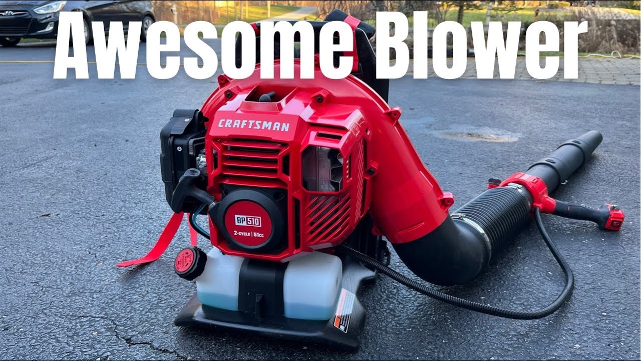 Craftsman BP510 Backpack Blower Full Set up and Review