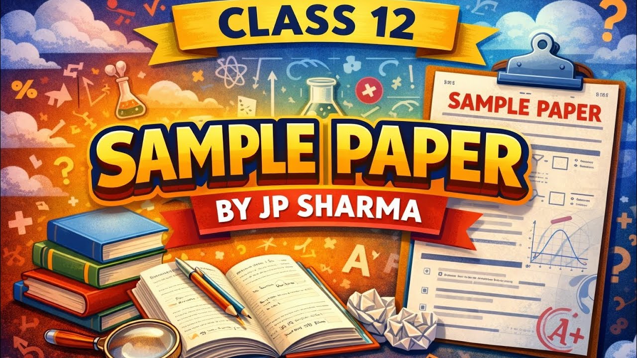 Sample paper class 12 2024 by J.p sharma 