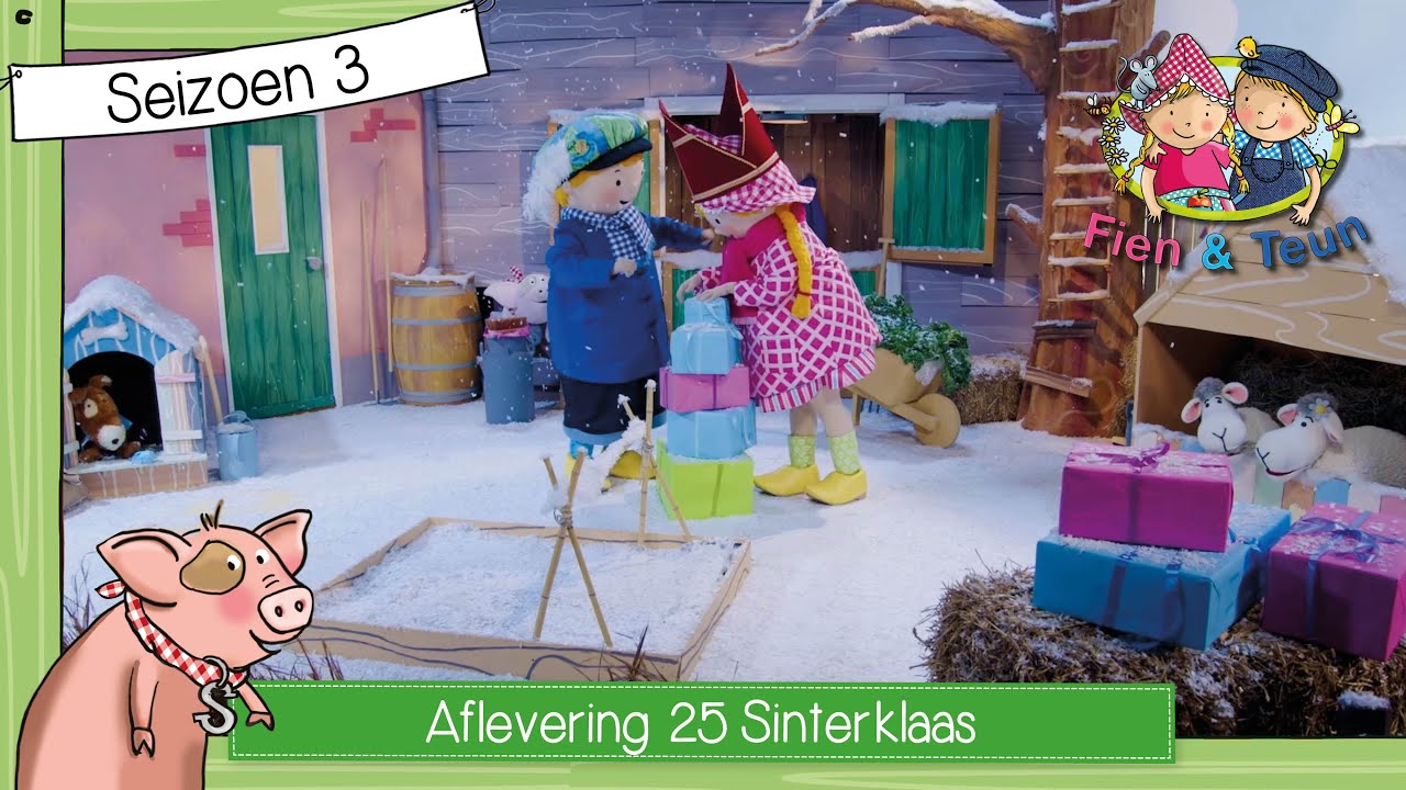 Fien en Teun spelen Sinterklaas en Piet | Seizoen 3, afl. 25