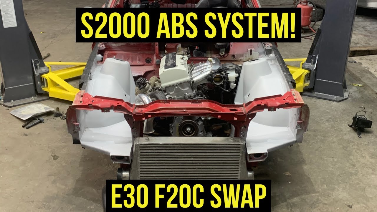 Building an e30 m3 conversion part 21: Retrofitting a S2000 brake booster on a E30.