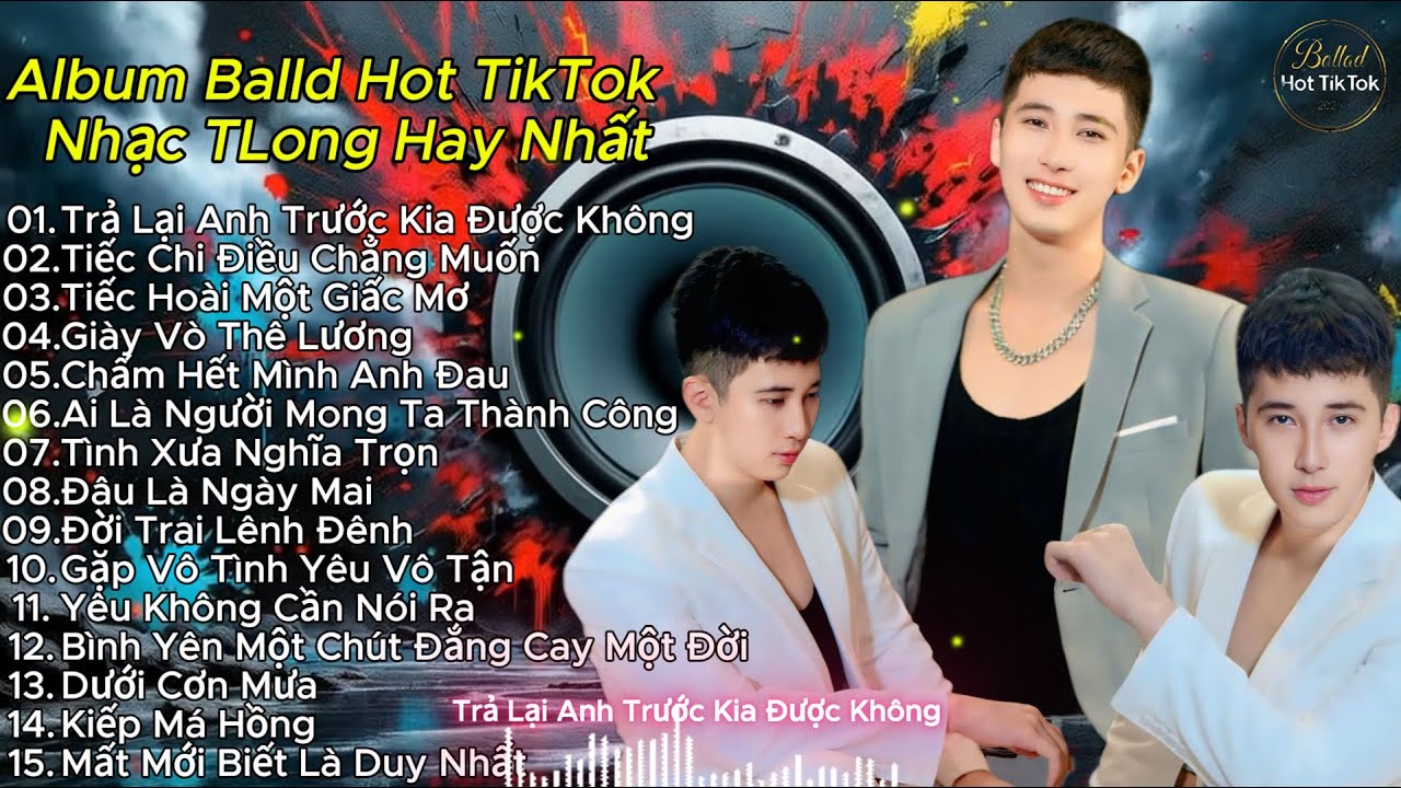 🔥 Album Ballad Buồn Hot TikTok 2025 | Nhạc TLong Gây Nghiện Triệu View | Trả Lại Anh Trước Kia
