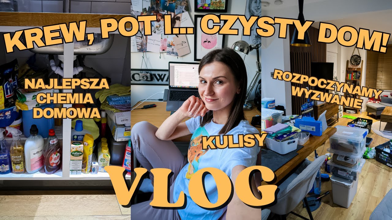 START WYZWANIA SPRZĄTANIOWEGO! 🧼✨ Ulubiona chemia domowa, wielkie porządki i kulisy wyzwania 🔥