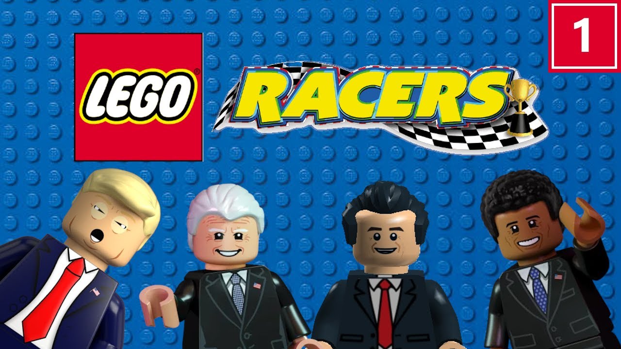 US Presidents Play Lego Racers [Part 1]