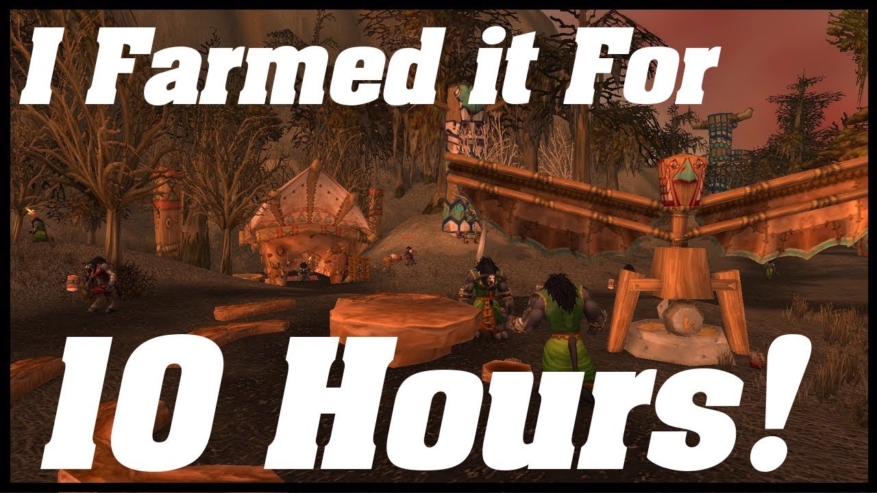 I Farmed BLACKHOOF VILLAGE For 10 HOURS!