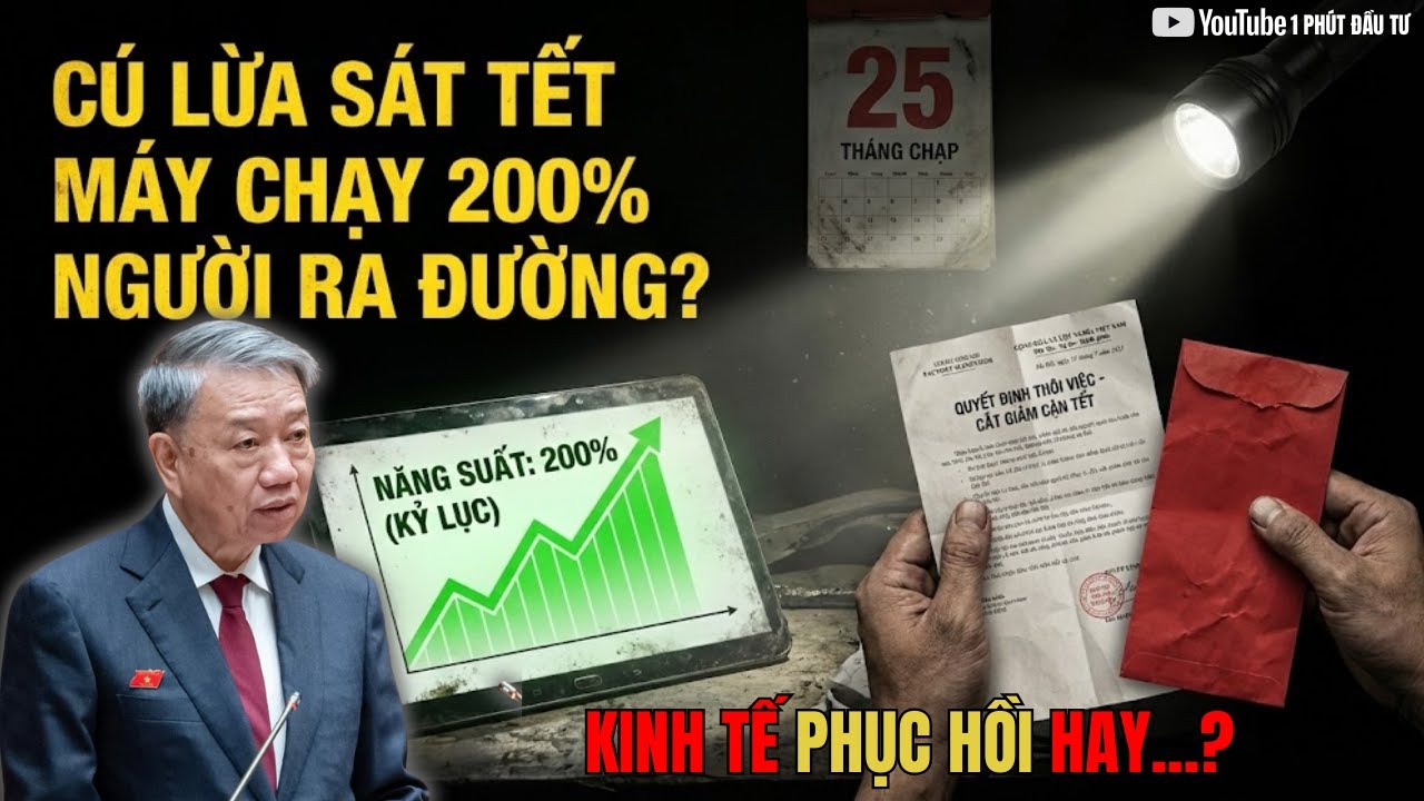 CÚ LỪA CẬN TẾT? Sự Thật Về Làn Sóng Sa Thải Ngầm Sau Tết Nguyên Đán| 1 PHÚT ĐẦU TƯ