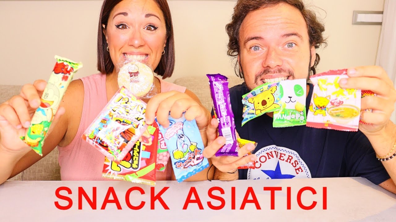 ASSAGGIAMO UNA VAGONATA DI SNACK ASIATICI!!!