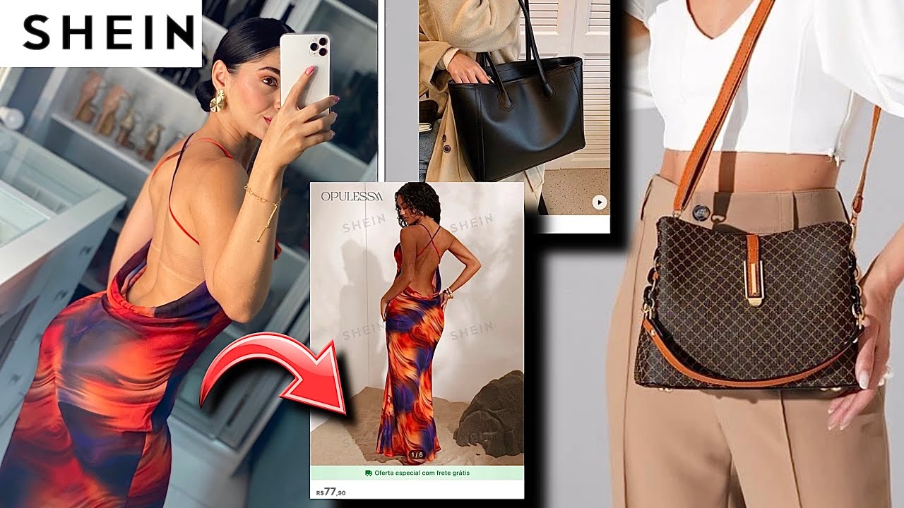 RECEBIDOS DA SHEIN | BOLSAS,TÊNIS,VESTIDOS…🛍️