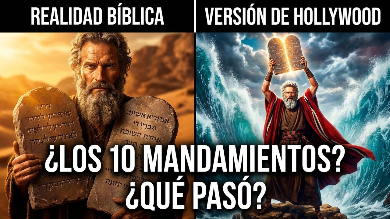 ¿Los 10 Mandamientos? Esto es lo que REALMENTE sucedió