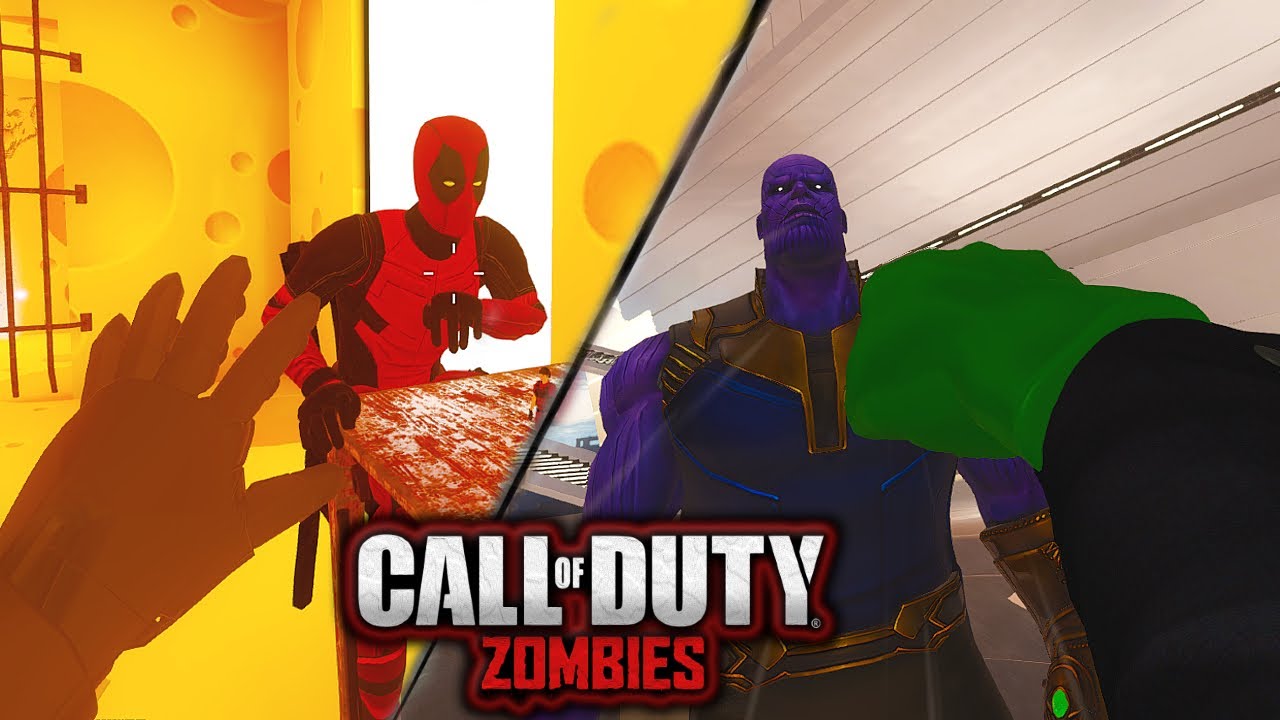 NUEVO AVENGERS CUSTOM ZOMBIES CON INCREÍBLES ARMAS ESPECIALES Y THANOS | BLACK OPS 3 ZOMBIES