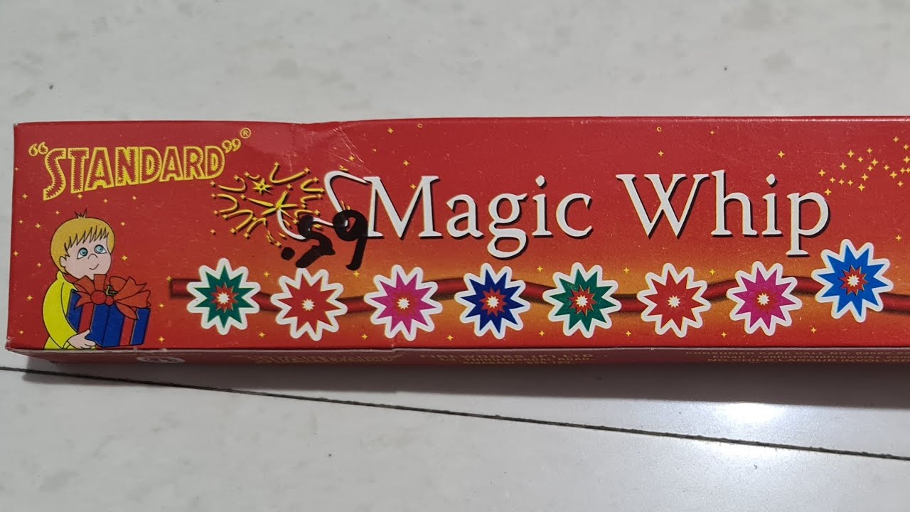 (65Rs)MAGIC WHIP FROM STANDARD FIREWORKS TESTING 2021||DIWALI STASH 2021||CRACKERS TESTING 2021