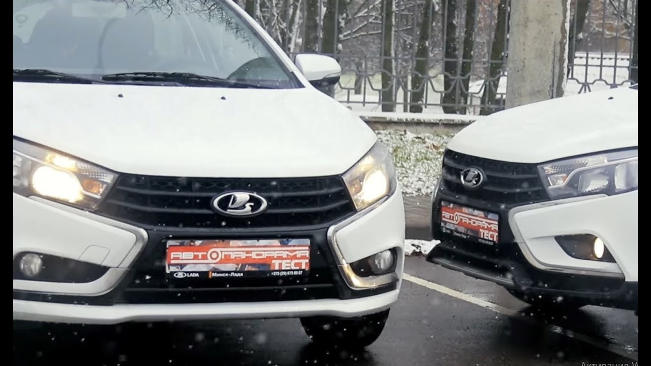 Сравнение Lada Vesta SW против Lada Vesta SW Cross: тест-драйв Автопанорама