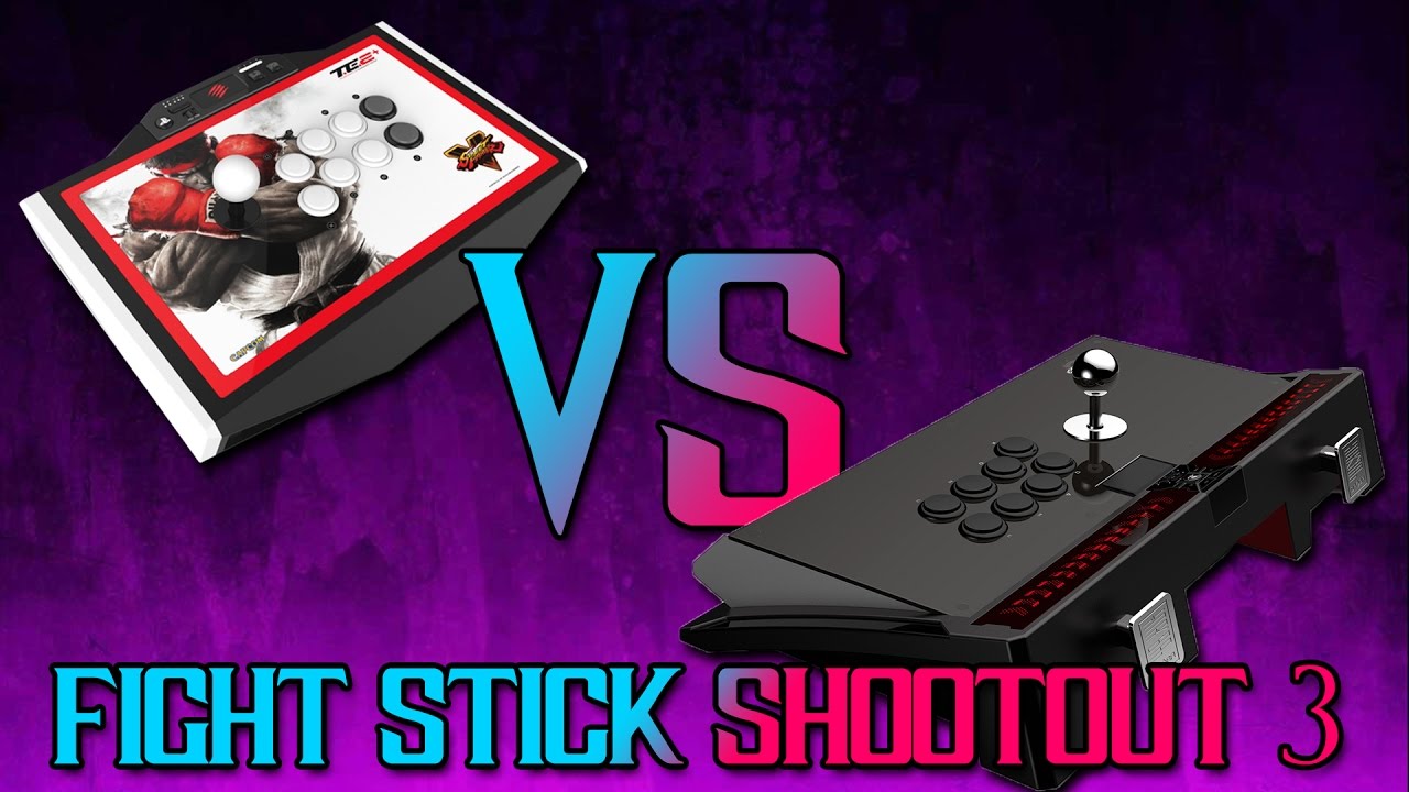 Qanba Dragon VS MadCatz TE2+! // FIGHTSTICK SHOOTOUT!