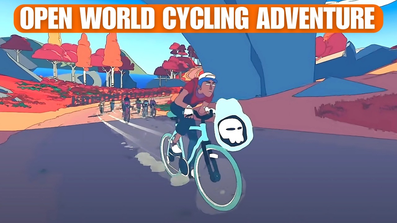 I Found The BEST OPEN WORLD Cycling Game