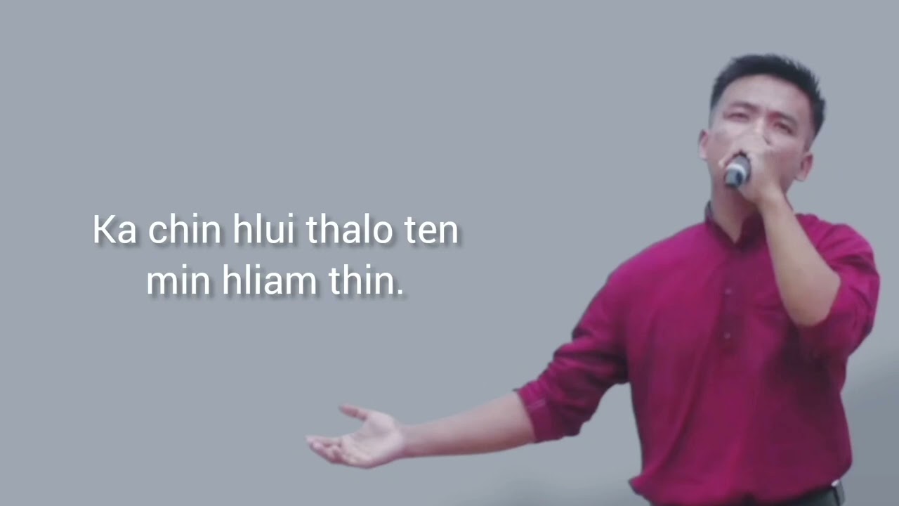Aldrin Lalthansanga-Lalpan Min Hmangaihna [Lyrics Video]