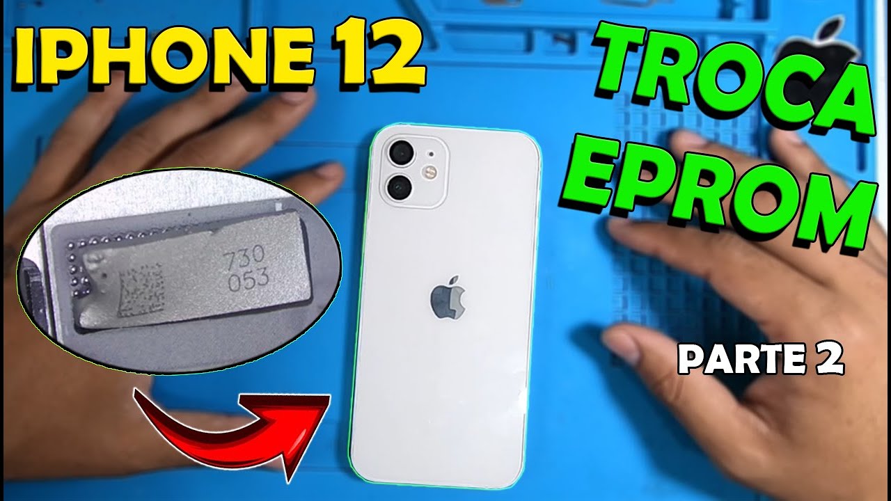 IPHONE 12 COMO TROCAR A EPROM DA TELA, TROCA DO C I SEM MENSAGEM DE TELA TROCADA! parte 2