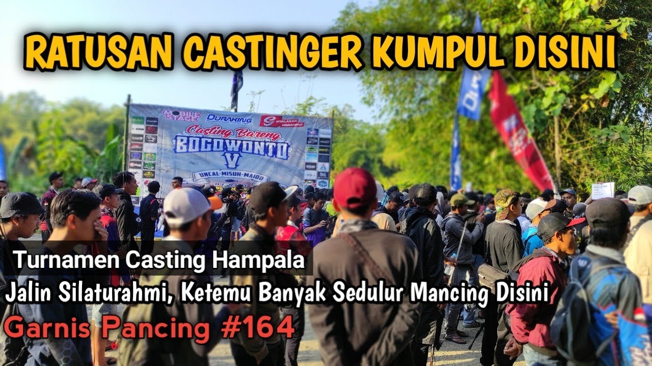 HAJATAN NYA PEMANCING || Tournament Casting Hampala CASTBAR BOGOWONTO V || Garnis Pancing #164