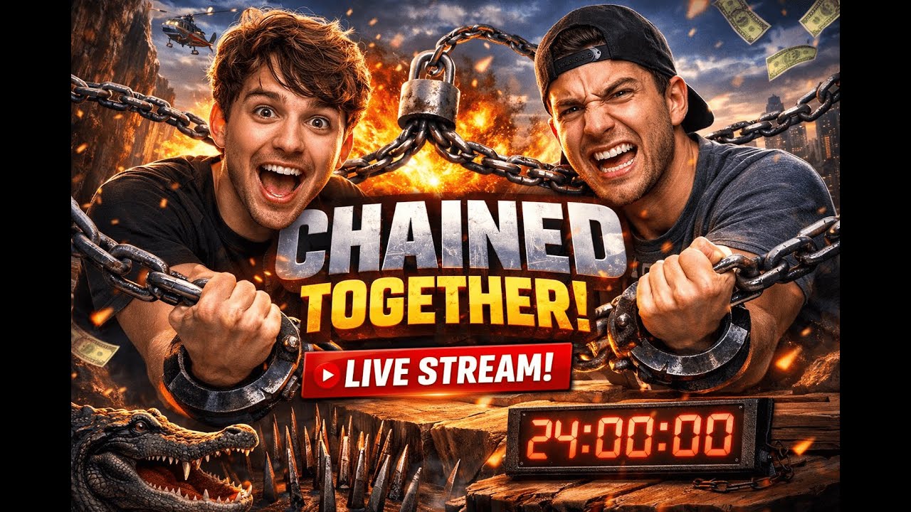 CHAINED TOGETHER LIVE 😭🔥 We FALL = We BOTH DIE! (Rage + Chaos) | Hindi Gameplay