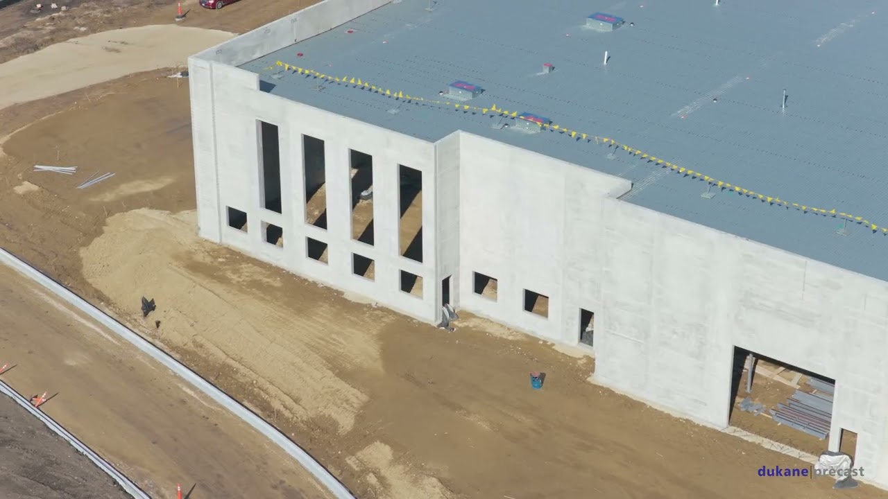 167 Precast Panel Construction #shorts