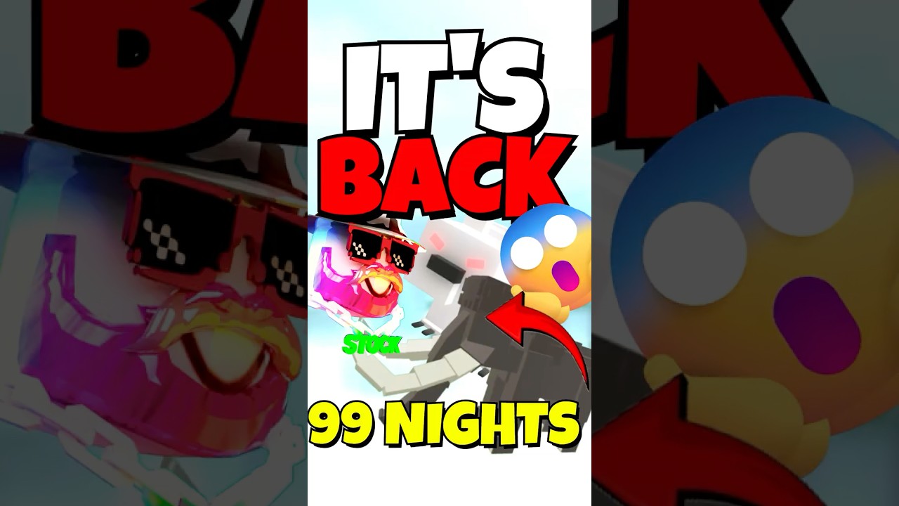 😱The *SNOW BIOME* is BACK in 99 NIGHTS IN THE FOREST ROBLOX!