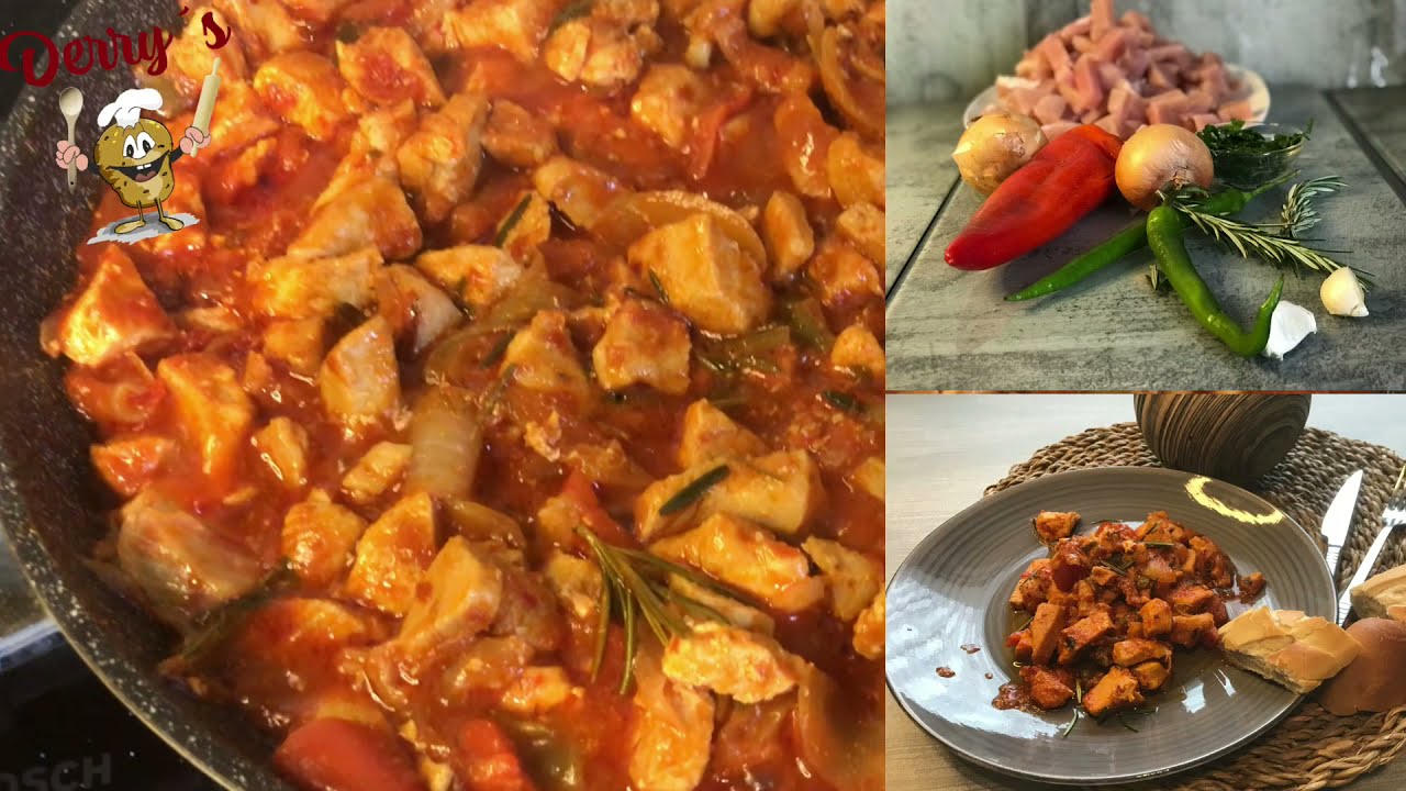 Putengeschnetzeltes türkischer Art einfach und Superlecker🤤🌶