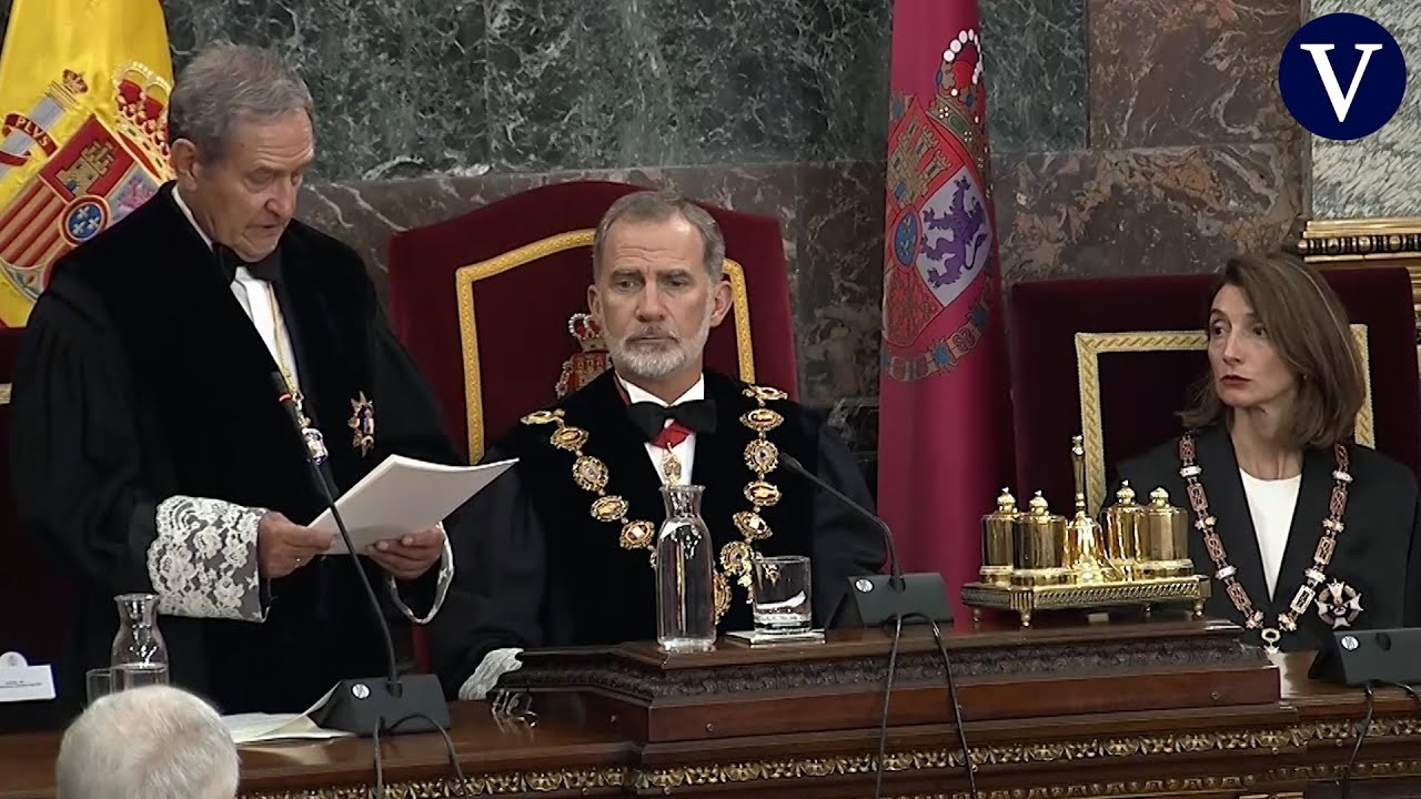 El presidente del Supremo lamenta que el poder judicial está en 