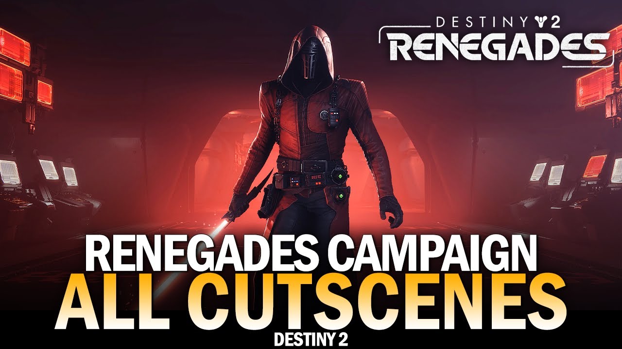Destiny 2 Renegades — все катсцены (полный игровой фильм) [4K 60FPS]