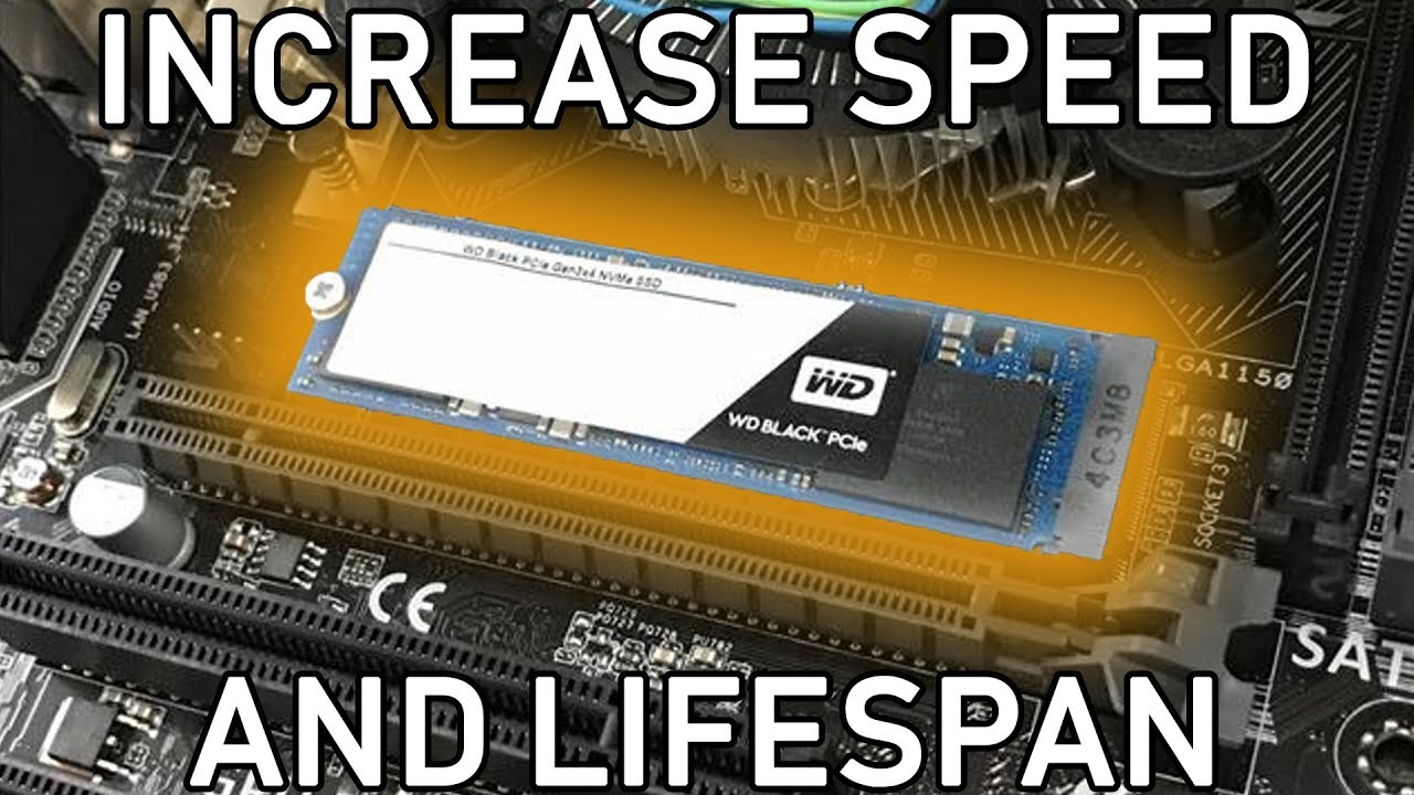 Increase the Speed & Lifespan of ANY NVMe SSD