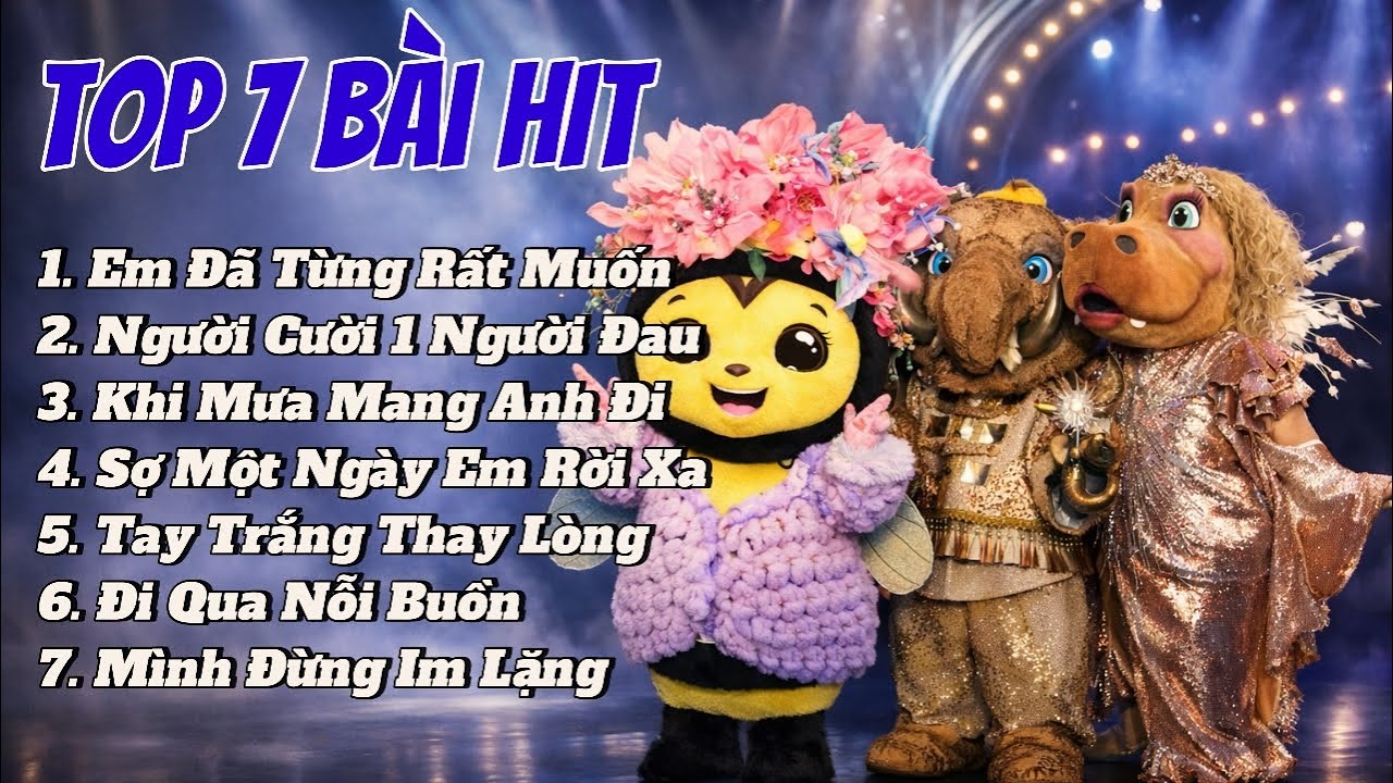 TOP 7 Bài HIT Ca Sĩ Giấu Mặt - Tay Trắng Thay Lòng | Tổng Hợp Nhạc Ca Sĩ Mặt Nạ 2026 Hot Tiktok