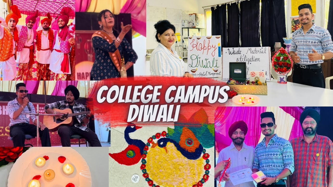 Diwali at College Campus || Freshers Interview || Iet bhaddal College || Ropar