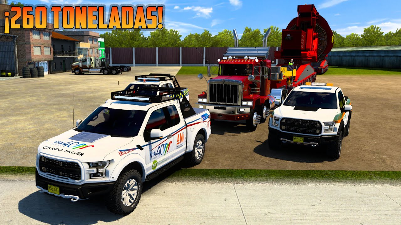 ¡LA CARGA MÁS PESADA DE COLOMBIA! | 260 TONS | American Truck Simulator