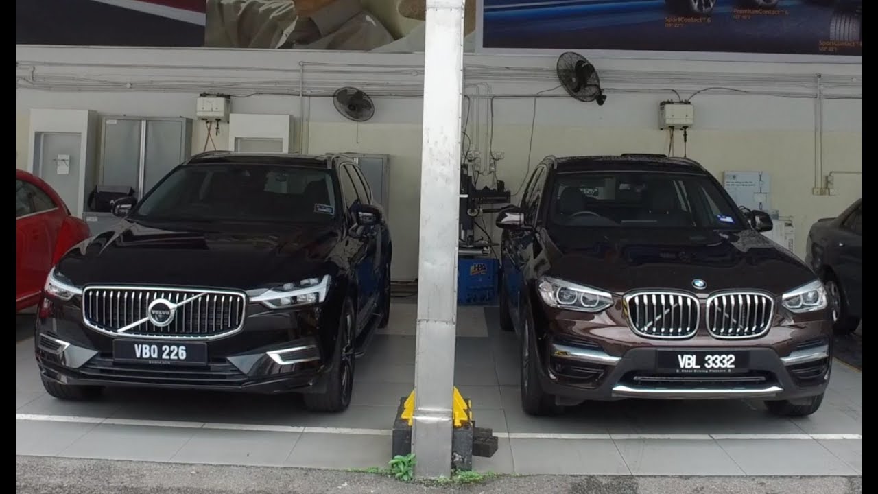 Comparison: New BMW X3 vs New Volvo XC60 Walk Around Review | Evomalaysia.com