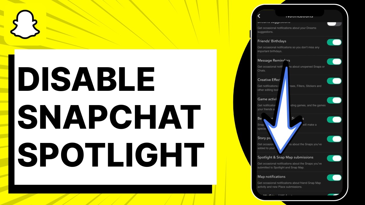 How To Disable Snapchat Spotlight