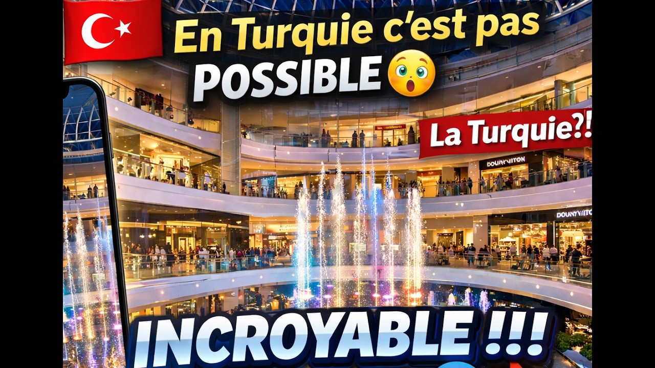 🇹🇷 Downtown AVM Bursa | On a tout exploré 😳🔥#DowntownBursa #Turquie #TravelVlog #Explore #Voyage2026