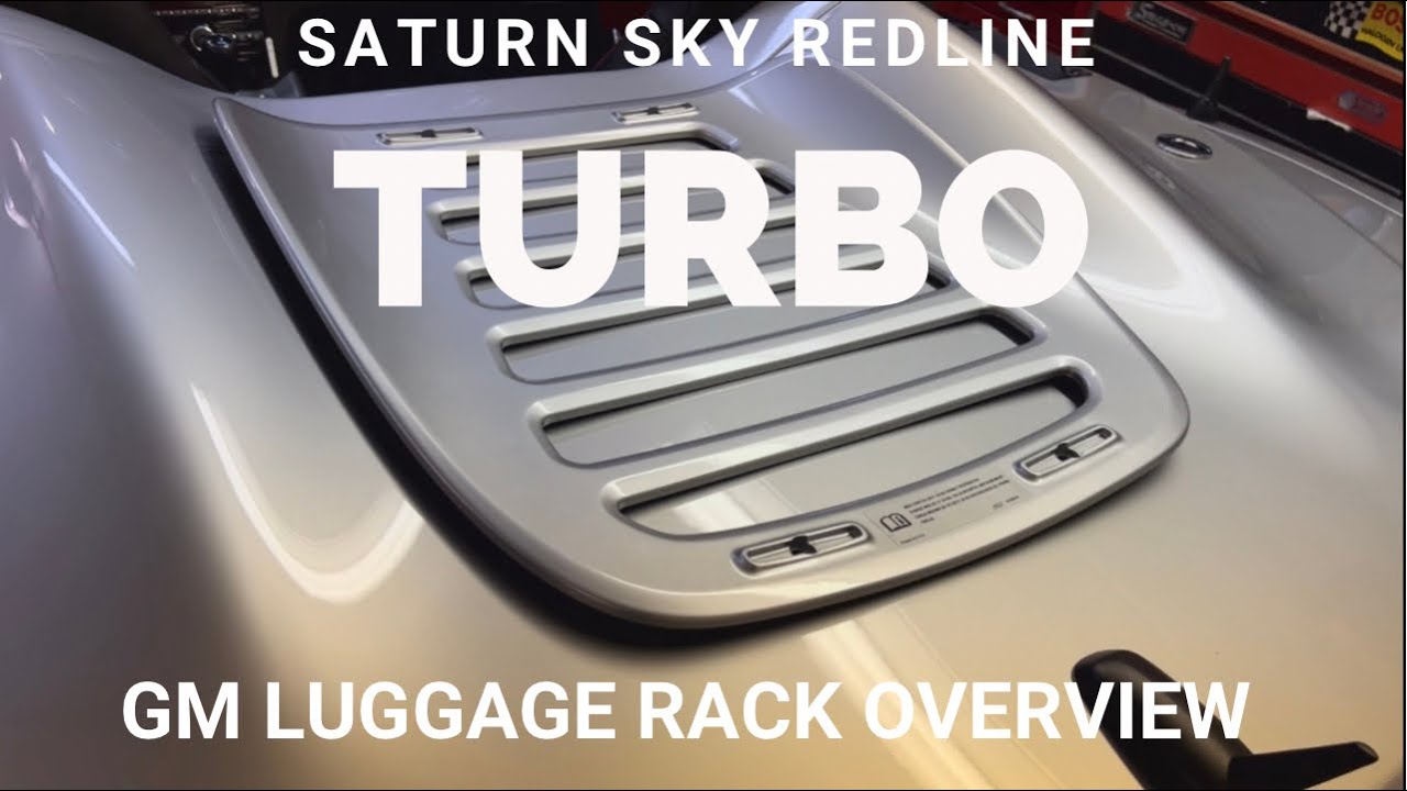 Tim’s Garage Episode 26: GM Luggage Rack Overview - Saturn Sky / Pontiac Solstice