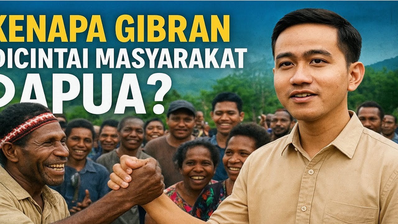 Ketika Papua Memeluk Gibran I Harapan dari Timur: Gibran dan Rakyat Papua.