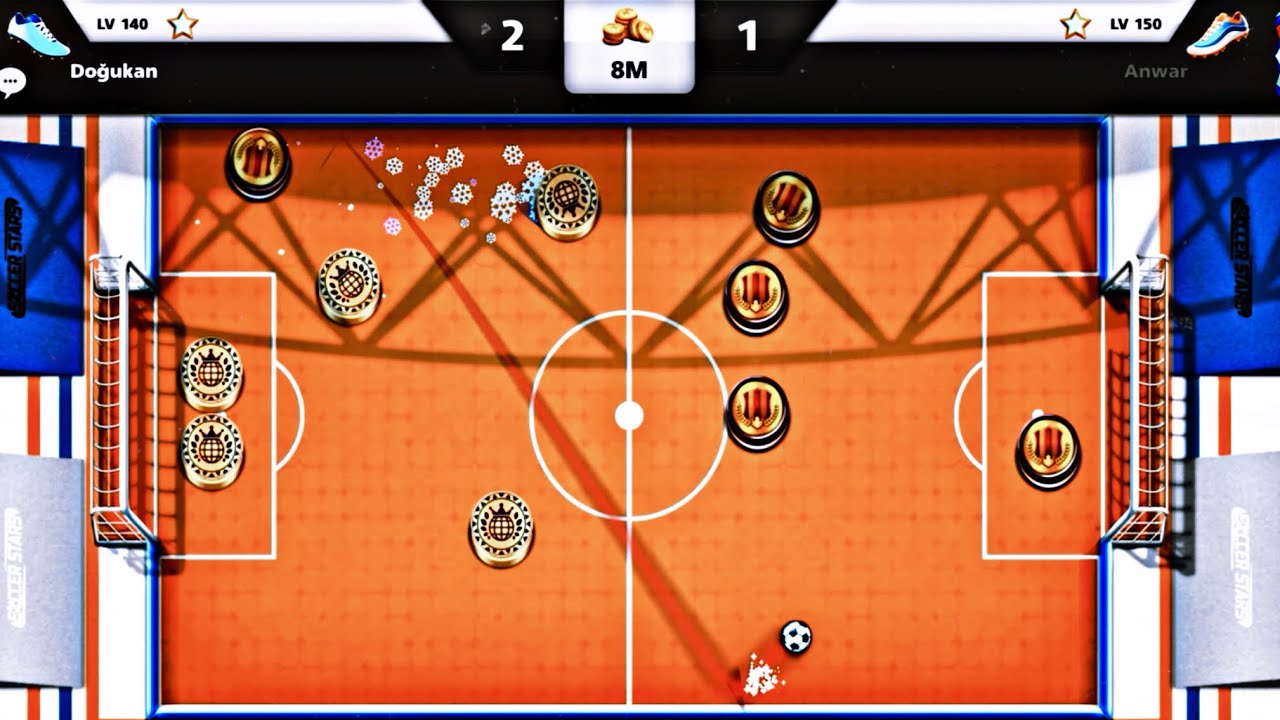 SOCCER STARS ~ Netherlands Gameplay Vs Borhan + Anwar