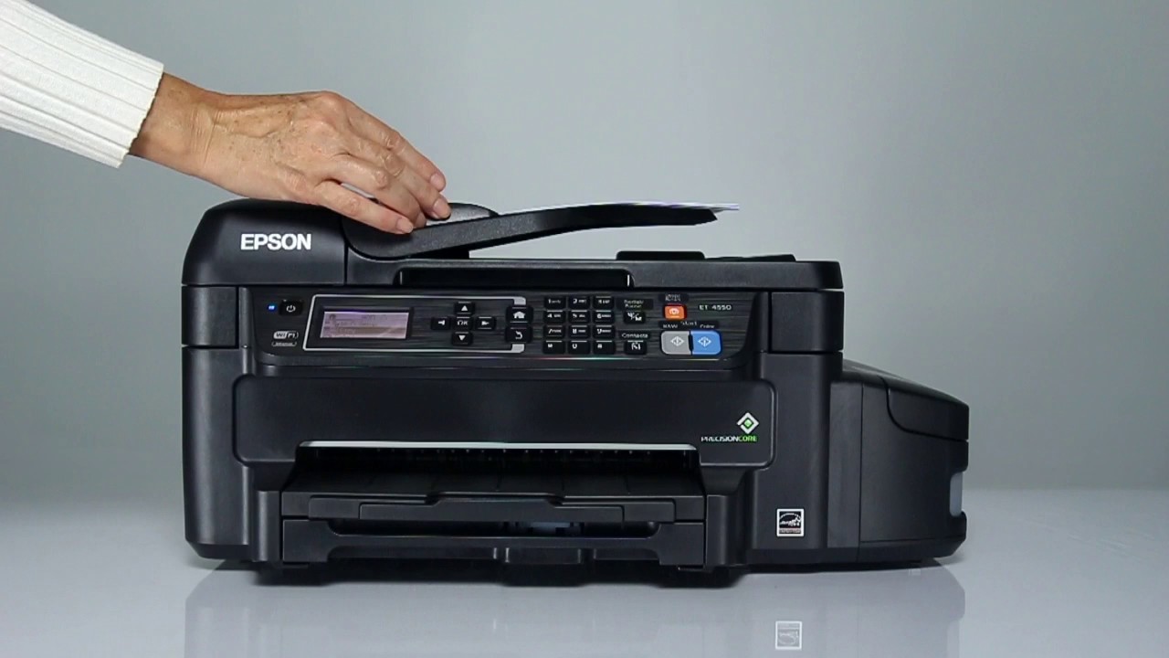 Epson WorkForce ET-4500 and ET-4550 | How to Copy Multi-Page Documents