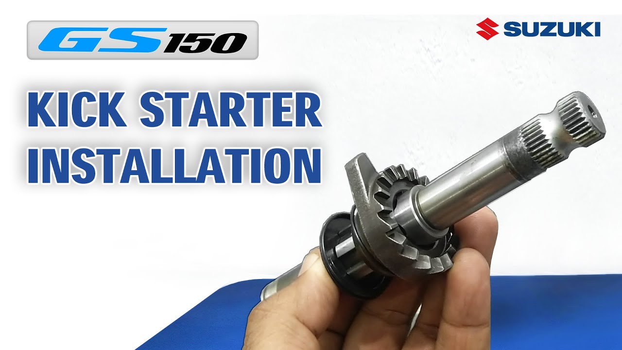 Kick Starter Mechanism Installation || For Suzuki GS150 ✅ @s-autos