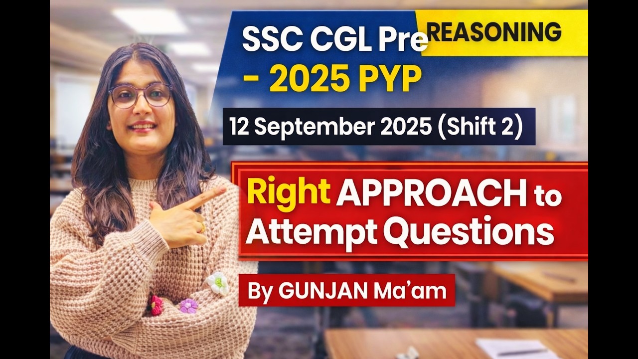 SSC CGL Pre PYP - 2025 #ssc #cgl #chsl